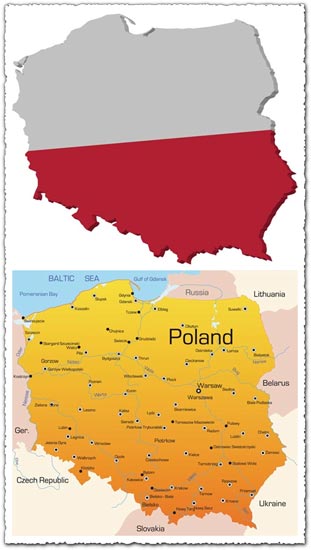 poland-vector-maps